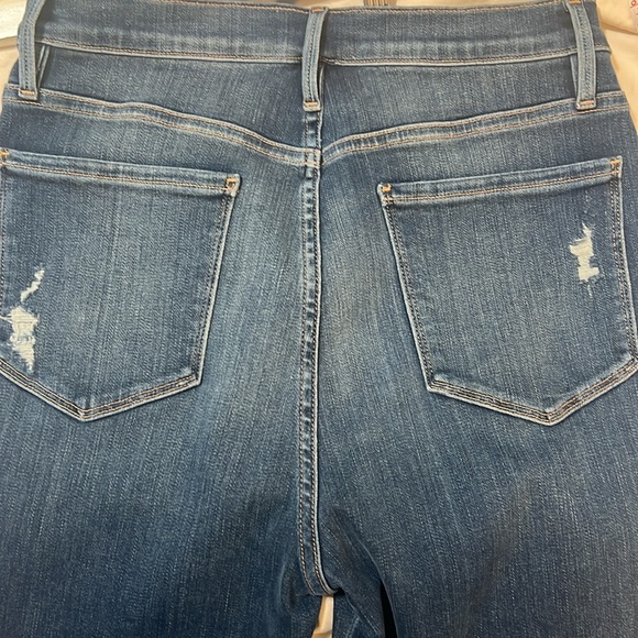 Frame Denim Women's Straight Leg Jeans - Blue - Picture 8 of 11